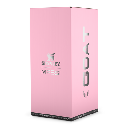 The Messi x Stanley Quencher ProTour Flip Straw Tumbler