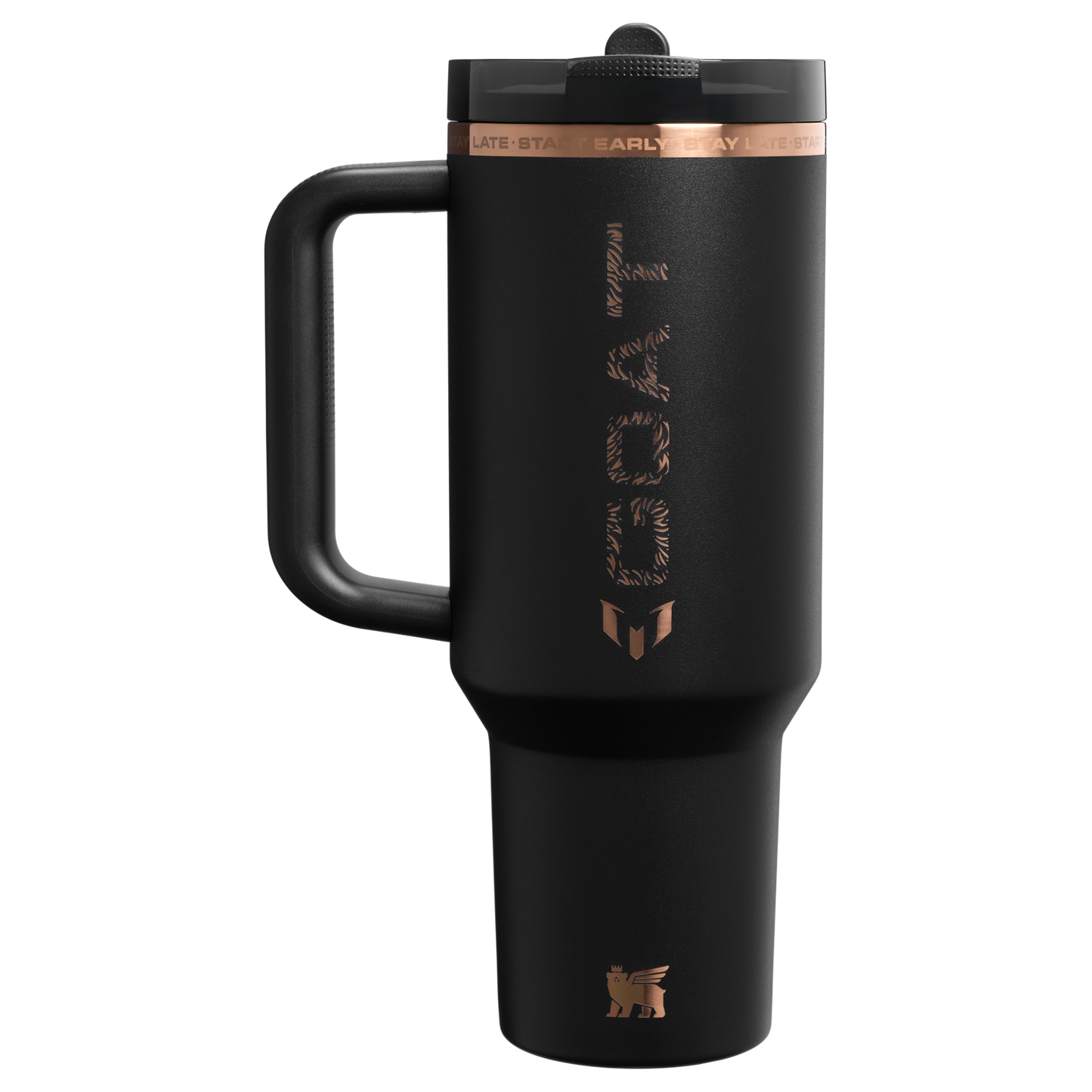 The Messi x Stanley Quencher ProTour Flip Straw Tumbler