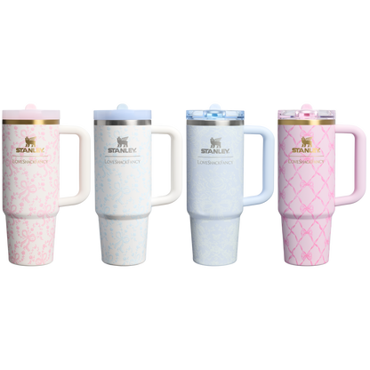 Stanley 1913 x LoveShackFancy Holiday The Quencher ProTour Set 4-pack